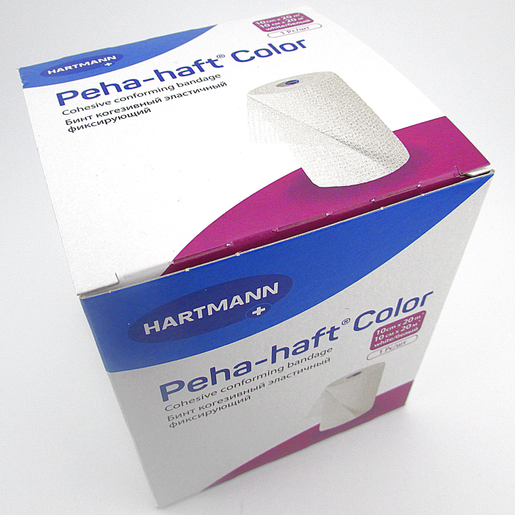 Бинт Peha-haft Color (Пеха Хафт Колор)  самофиксирующийся, размером 10см х 20м, 300014
