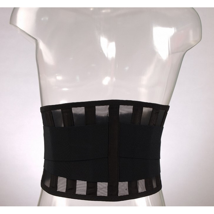 Корсет поясничный с упругими пластинами КОМФ-ОРТ, высота 22см, универсальный, К-608