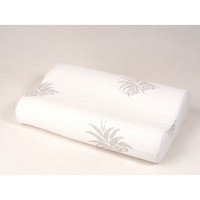 Подушка ортопедическая с алоэ вера, c эффектом памяти FOSTA, 50*32см, валики 11/9см, F 8030