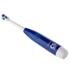 Щетка зубная CS-465 электрическая CS Medica, бережно очищает налет, двухкомпонентная съемная насадка, 1шт
