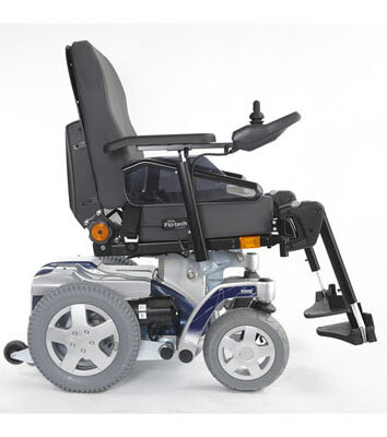 Кресло-коляска инвалидная Invacare Storm 4 с электроприводом и высокой проходимостью, запас хода 36км, 1893