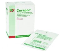 Повязка Curapor (Курапор) пластырная послеоперационная стерильная, 10х30см, 50шт, 32917