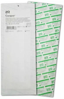 Повязка Curapor (Курапор) пластырная послеоперационная стерильная, 10х30см, 50шт, 32917
