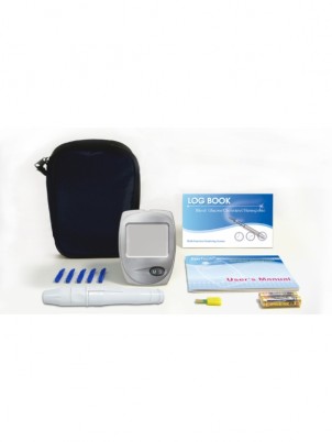 Комплект анализатор крови Изи тач / Easy Touh измерение глюкозы и холестерина, для домашнего использования