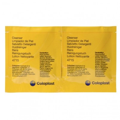Салфетка-очиститель Comfeel (Комфил) клинзер для обработки кожи вокруг стомы или фистулы, 30шт, 4715
