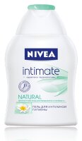 Гель для интимной гигиены Нивея / Nivea Intimo natural, бережно очищает, защищает, не содержит спирта, 250 мл