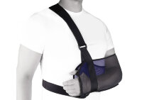 Бандаж на плечевой сустав Ttoman SB-03 косыночная повязка для поддержки при переломах руки и вывихах плеча, синий