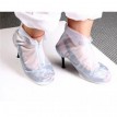 Чехлы грязезащитные Bradex / Брадекс, для женской обуви на каблуках, от грязи, пыли и воды, на змейке, размер XL, KZ0325