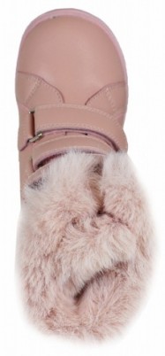 Ботинки ортопедические Сурсил-Орто для девочек зимние кожаные, регулируются в подъеме, розовые, А45-093