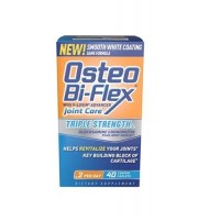 Остео Би-Флекс Нэйчес баунти улучшает подвижность сустава, восстановливает хрящевую ткань, 1680мг, 40шт