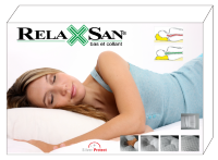 Подушка ортопедическая Relaxsan с эффектом памяти поддержит шею и позвоночник в правильном положении, 40х70см, 6200