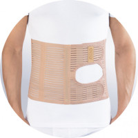 Бандаж ORTO послеоперационный, абдоминальный при стоме, высота 24 см., OPT БП-125 