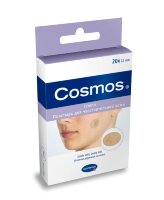 Пластырь Cosmos Sensitive для чувствительной кожи, круглый диаметром 22мм, 20шт, 535383