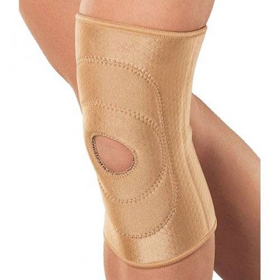 Бандаж Orlett RKN-103 на коленный сустав (наколенник) средней фиксации для профилактики и реабилитации, бежевый