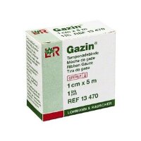 Тупферы Gazin (Газин) однослойные из перевязочной марли стерильные в рулоне для тампонирования, 1см х5м, 13470