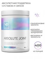 VP Laboratory Absolute joint (Абсолют джойнт) источник коллагена (69.7%), глюкозамина и хондроитина с витаминами в порошке, 400г