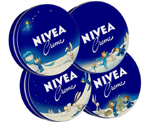 Подарок к Новому году Крем Нивея / Nivea, универсальный, увлажняет и бережно ухаживает за кожей тела 75мл