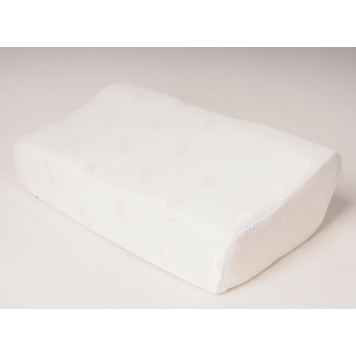 Подушка ортопедическая FOSTA c эффектом памяти с выемкой, 50*30, валик 15/10, F 8024 b