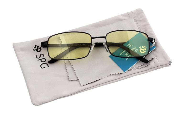 Очки для компьютера SP Glasses Comfort снижают слезоточивость и защищают от ультрафиолета, высокопрочные, черные, AF024