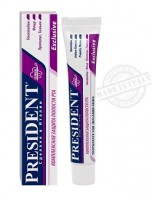Паста зубная комплексная защита Президент / President Exclusive, для полости рта, от воспаления десен, 100мл