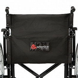 Кресло-коляска складная Ortonica Trend 25 с увеличенной шириной сидения и быстросъемными задними колесами, нагрузка до 150кг