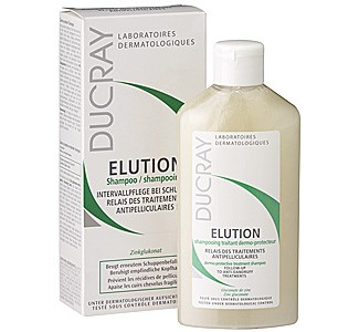 Шампунь против перхоти Дюкрэ элюсьон / Ducray elution оздоравливает волосы, восстанавливает, очищает, 300мл