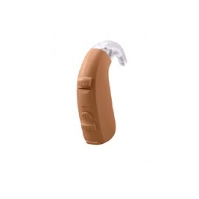 Слуховой аппарат Ретро А1-1+ заушный для средних и тяжелых потерь слуха широкополосный с авторегулировкой, усиление 55Дб