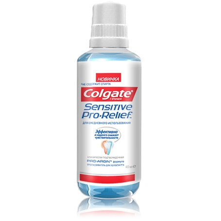 Colgate Sensitive Pro-Relief Ополаскиватель для полости рта для чувствительных зубов 400мл