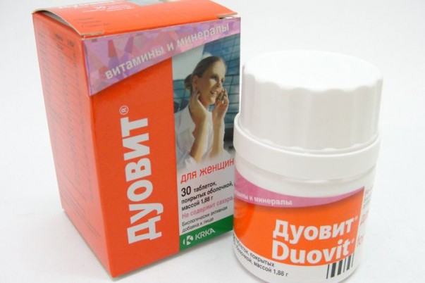 Дуовит Для женщин от анемии и остеопороза, поддерживает для здоровья и красоты волос, кожи, ногтей, 30шт