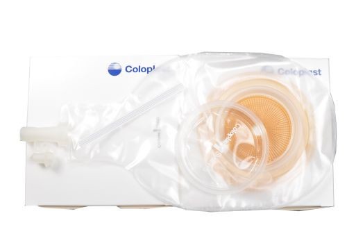 Калоприемник Alterna (Алтерна) Coloplast послеоперационный с окном не стерильный, отверстие 10-70мм, 1шт, 12800