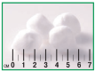 Шарики-тампоны марлевые Setpack (Сетпак) стерильные с рентгеноконтрастной нитью, размер 2 (грецкий орех), 10шт, 22801
