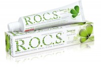 Паста зубная Рокс / Rocs энергия утра со вкусом двойной мяты, осветляет, укрепляет, предупреждает кариес 74г