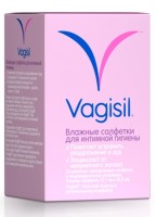 VAGISIL Салфетки влажные для интимной гигиены 12шт в уп.