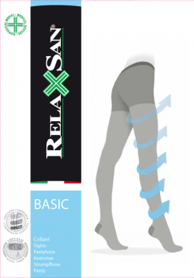 Колготки Relaxsan Basic Collant 140 Plus 2-го класса компрессии прозрачные и тонкие, 880Р