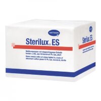 Салфетки марлевые Sterilux ES (Стерилюкс ЕС) 10х20см нестерильные 8-ми слойные, 21 нить, 100шт, 205008