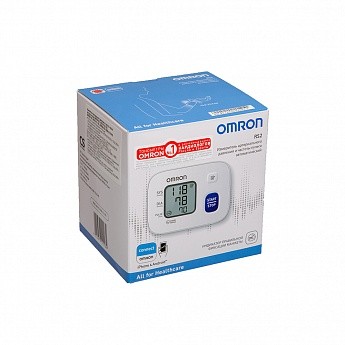 Измеритель артериального давления и частоты пульса автоматический OMRON RS2 (HEM-6121-RU)