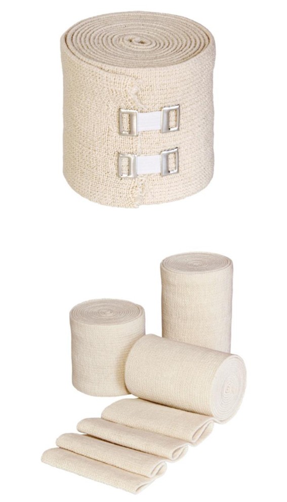 Бинт Лаума (Lauma) эластичный высокорастяжимый с фиксатором Latex Free ...