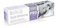 Паста зубная отбеливающая Рокс / Rocs Pro Fresh Mint, деликатное очищение налета, укрепляет эмаль, туба 135г
