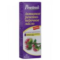 Средство для волос Репейник Активное репейно-перечное масло, против выпадения волос, укрепляет и питает корни, 100 мл