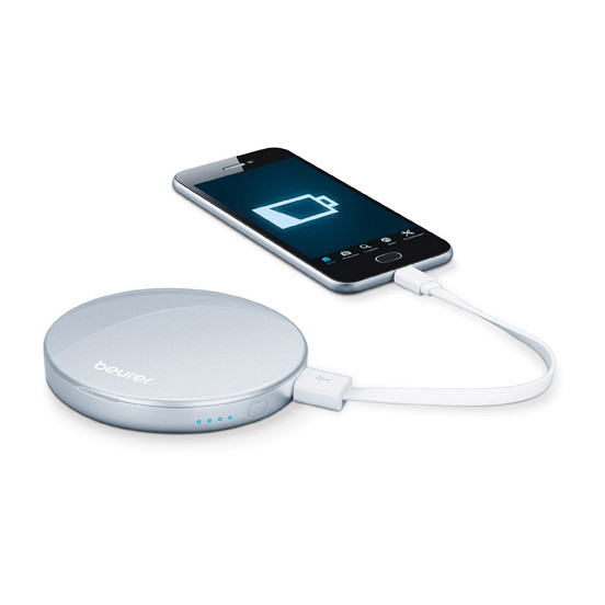  Зеркало косметическое Beurer BS 39 Powerbank с функцией подсветки, 3х кратным увеличением и двумя зеркальными поверхностями
