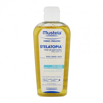 Масло для ванны Мустела / Mustela StelAtopia Бебе, для сухой и склонной к аллергическим реакциям кожи, 250мл