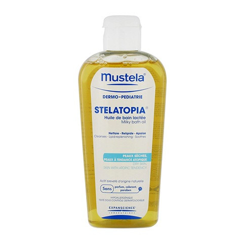 Масло для ванны Мустела / Mustela StelAtopia Бебе, для сухой и склонной к аллергическим реакциям кожи, 250мл