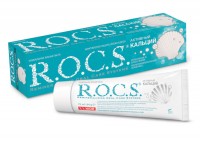Паста зубная Рокс / Rocs Активный кальций, повышает устойчивость зубов к кариесу, возвращает белизну, 94г