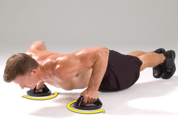 Тренажер для отжиманий Bradex / Брадекс Атлант Push Up Pro, поворотный на 90 гр, 3 уровня сложности, компактный, SF 0013