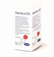 Салфетки марлевые Sterilux ES (Стерилюкс ЕС) 5х5см нестерильные 8-ми слойные, 100шт, 205005