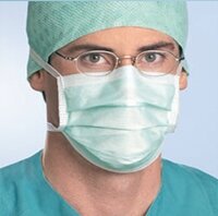 Маски хирургические Sentinex AntiFog (Сентинекс АнтиФог) препятствуют запотеванию очков хирурга, трехслойные, 50шт, 11986