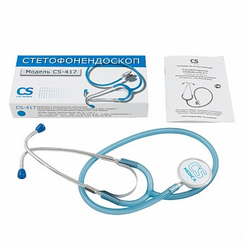 Стетофонендоскоп CS Medica CS-417 (голубой)