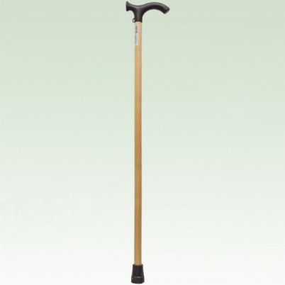 Трость опорная Аверсус деревянная с пластмассовой ручкой, длина 83-94см, до 100кг, 528