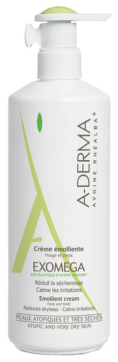 Крем смягчающий A-Derma Exomega Control (А-дерма контрол) увлажняет атопичную и сухую кожу, 400мл С26019