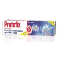 ПРОТЕФИКС (Protefix) Паста для чистки зубных протезов и зубов 50мл